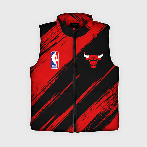 Женский жилет Chicago Bulls team NBA / 3D-Черный – фото 1