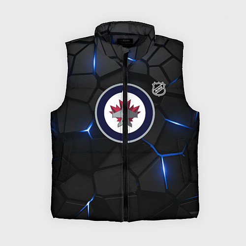 Женский жилет Виннипег Джетс - НХЛ хоккей / 3D-Черный – фото 1