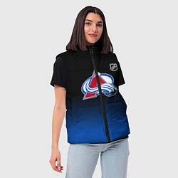 Женский жилет Колорадо Эвеланш - градиент, цвет: 3D-черный — фото 2