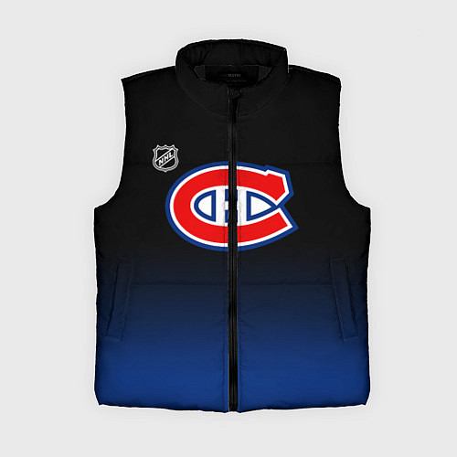 Женский жилет Монреаль Канадиенс - градиент / 3D-Черный – фото 1