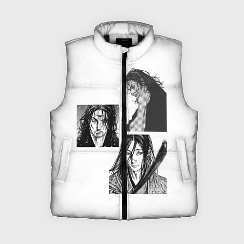 Женский жилет Миямото Мусаси, Vagabond / 3D-Черный – фото 1