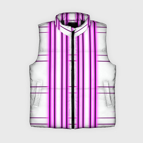 Женский жилет Neon pink / 3D-Черный – фото 1