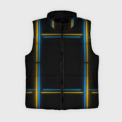 Женский жилет Neon yellow light blue