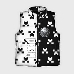 Женский жилет Doom x minecraft pattern
