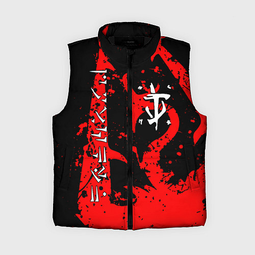 Женский жилет Doom dark age dragon / 3D-Черный – фото 1