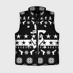 Женский жилет Doom x csgo winter