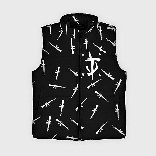 Женский жилет Doom army / 3D-Черный – фото 1