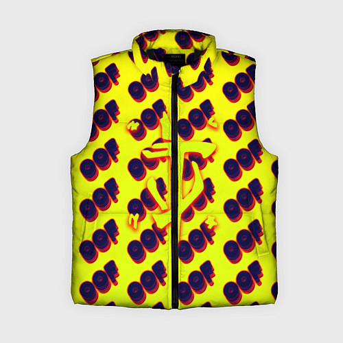 Женский жилет Doom off / 3D-Черный – фото 1