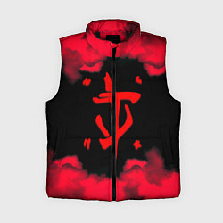 Женский жилет Doom огненные краски