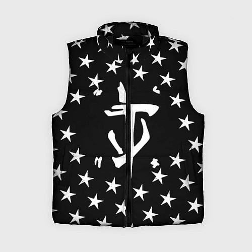 Женский жилет Doom star / 3D-Черный – фото 1