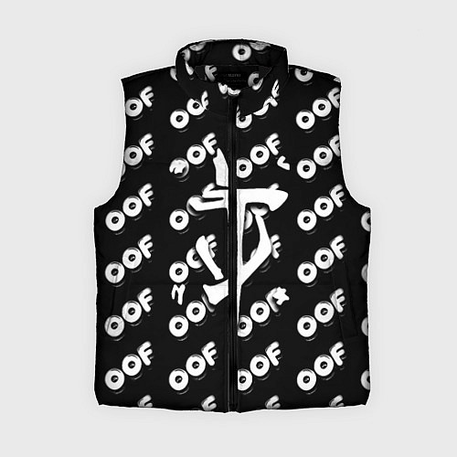 Женский жилет Doom off black / 3D-Черный – фото 1