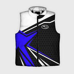 Женский жилет Субару - blue sport