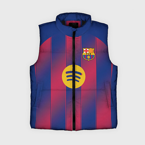 Женский жилет Ламин Ямаль, Барселона домашняя форма 2025 2026 / 3D-Черный – фото 1