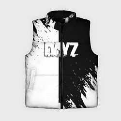 Женский жилет Dayz текстура черно белые краски, цвет: 3D-черный