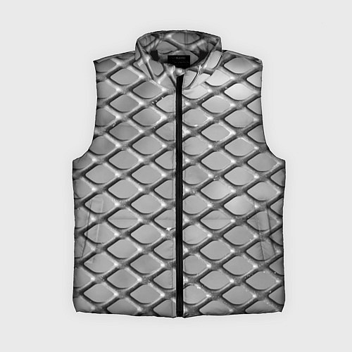 Женский жилет Стальная сетка / 3D-Черный – фото 1