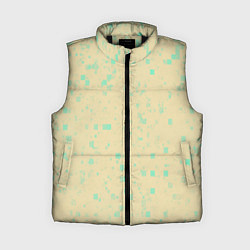 Женский жилет Color beige turquoise