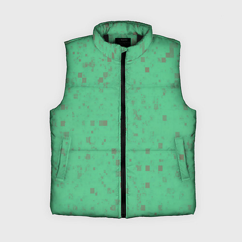 Женский жилет Color green brown / 3D-Черный – фото 1