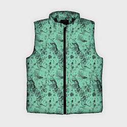Женский жилет В Бузулукском бору, цвет: 3D-черный