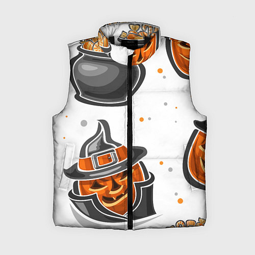 Женский жилет Candy halloween / 3D-Черный – фото 1