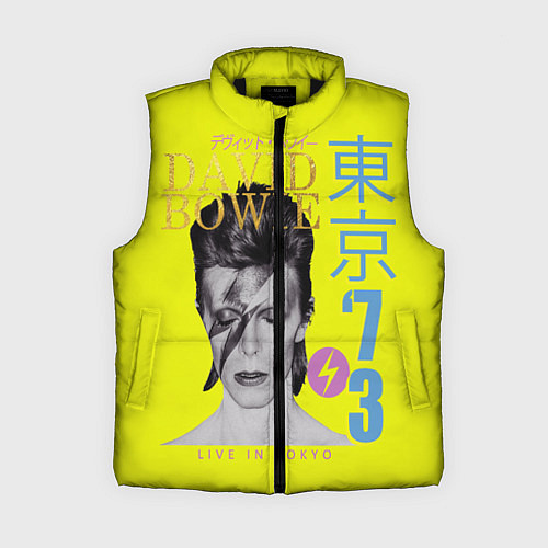 Женский жилет David Bowie 1973 / 3D-Черный – фото 1