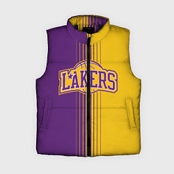 Женский жилет NBA Lakers LA, цвет: 3D-черный