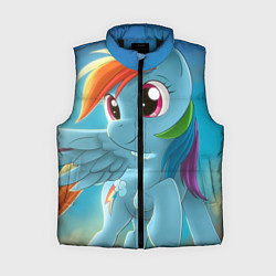 Женский жилет My littlle pony, цвет: 3D-черный