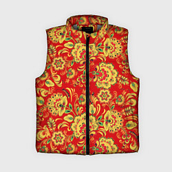 Женский жилет Хохлома