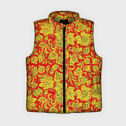 Женский жилет Хохлома