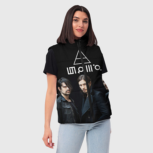 Женский жилет 30 seconds to mars / 3D-Красный – фото 3