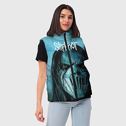 Женский жилет Slipknot, цвет: 3D-красный — фото 2