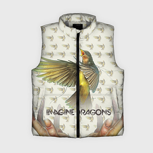 Женский жилет Imagine Dragons: Fly / 3D-Светло-серый – фото 1