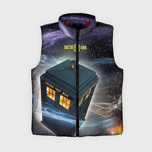 Женский жилет Police Box / 3D-Красный – фото 1