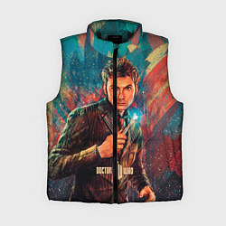 Женский жилет Доктор кто, цвет: 3D-черный