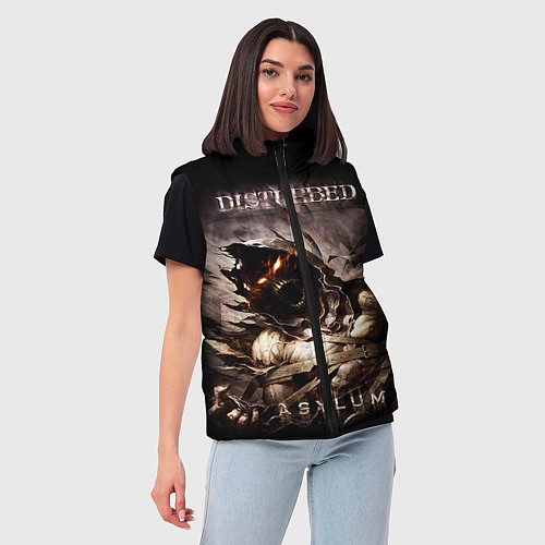 Женский жилет Disturbed / 3D-Красный – фото 3