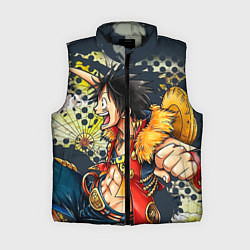 Женский жилет One Piece, цвет: 3D-черный