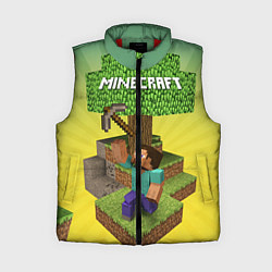 Женский жилет Minecraft Tree, цвет: 3D-красный