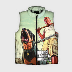 Женский жилет GTA 5: Franklin Clinton, цвет: 3D-черный