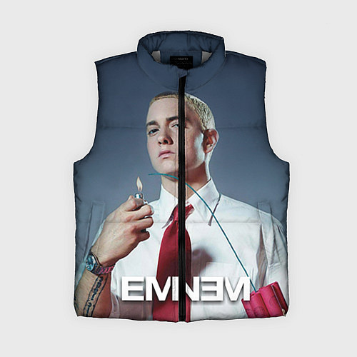 Женский жилет Eminem Fire / 3D-Светло-серый – фото 1