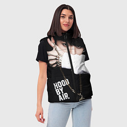 Женский жилет BTS: Hood by air, цвет: 3D-черный — фото 2
