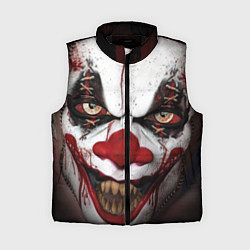 Женский жилет Зомби клоун, цвет: 3D-черный