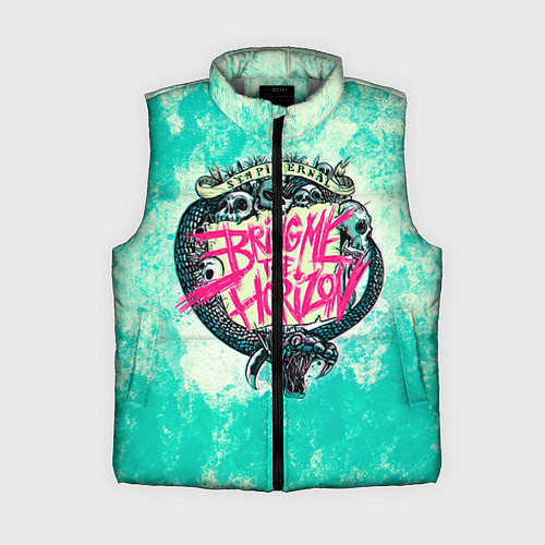 Женский жилет BMTH: Sempiternal / 3D-Светло-серый – фото 1