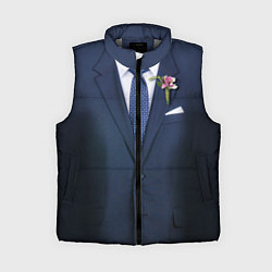 Женский жилет Жених, цвет: 3D-светло-серый