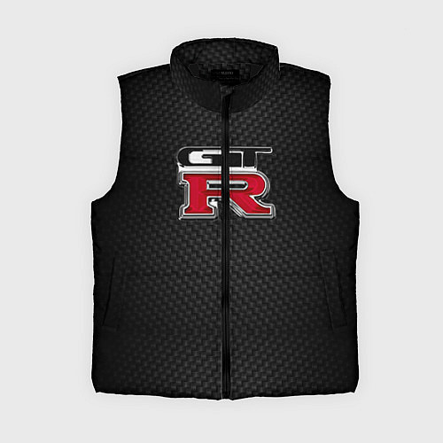 Женский жилет Nissan GTR / 3D-Черный – фото 1