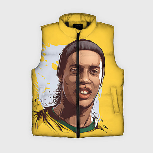 Женский жилет Ronaldinho Art / 3D-Черный – фото 1
