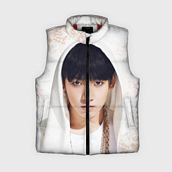 Женский жилет Jeon Jung Kook, цвет: 3D-красный