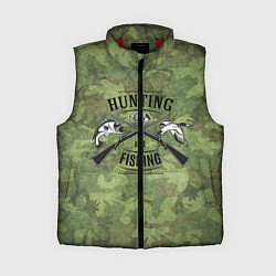 Женский жилет Hunting & Fishing, цвет: 3D-красный
