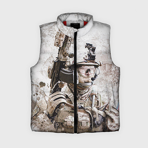 Женский жилет ФСБ Альфа / 3D-Красный – фото 1