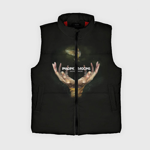 Женский жилет Imagine Dragons: Smoke + Mirrors / 3D-Красный – фото 1
