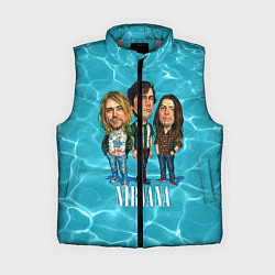 Женский жилет Nirvana: Water, цвет: 3D-светло-серый