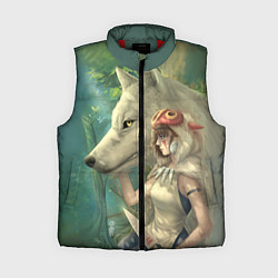 Женский жилет Принцесса и волк, цвет: 3D-красный